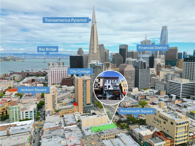 740 Washington St, San Francisco, CA for sale - Aerial - Image 2 of 5