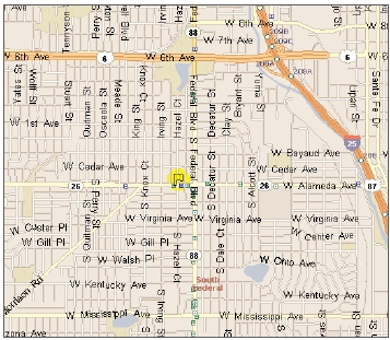 3188 W Alameda Ave, Denver, CO for lease - Plat Map - Image 2 of 10