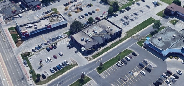 7755 Tecumseh Rd E, Windsor, ON for lease - Aerial - Image 2 of 3