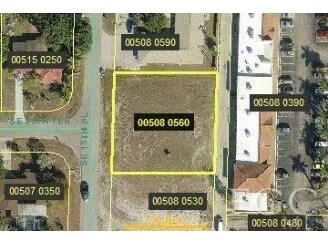3515 SE 15th Pl, Cape Coral, FL for sale Plat Map- Image 1 of 3