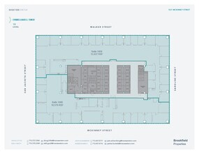 1221 McKinney St, Houston, TX for lease Floor Plan- Image 1 of 1