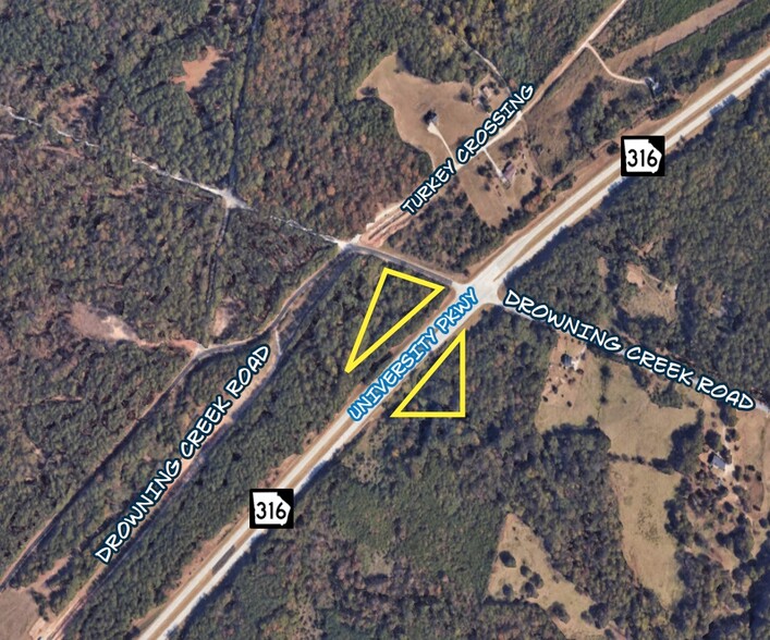 Highway 316 & Drowning Creek Rd, Dacula, GA for sale - Primary Photo - Image 1 of 1