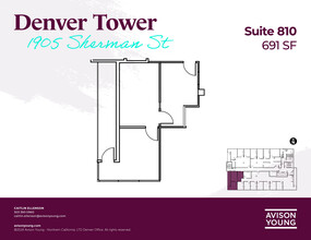 1905 Sherman St, Denver, CO for lease Floor Plan- Image 1 of 1