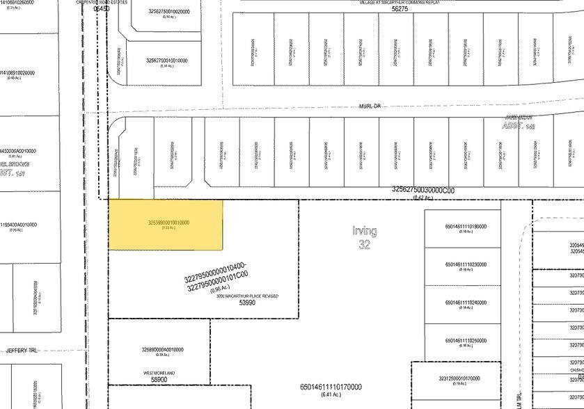 3204 N MacArthur Blvd, Irving, TX for sale - Plat Map - Image 2 of 20