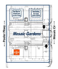 Pooler Parkway and Mosaic Circle, Pooler, GA for lease Site Plan- Image 1 of 3