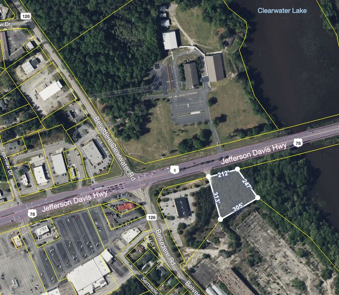 Jefferson Davis Hwy, Clearwater, SC for sale - Building Photo - Image 1 of 7
