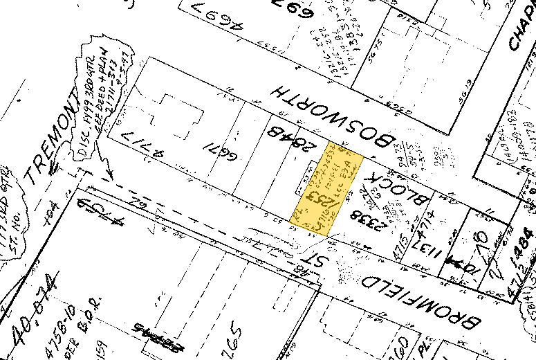 53-55 Bromfield St, Boston, MA for sale - Plat Map - Image 2 of 3