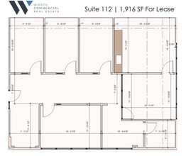 3509 Hulen St, Fort Worth, TX for lease Floor Plan- Image 1 of 8