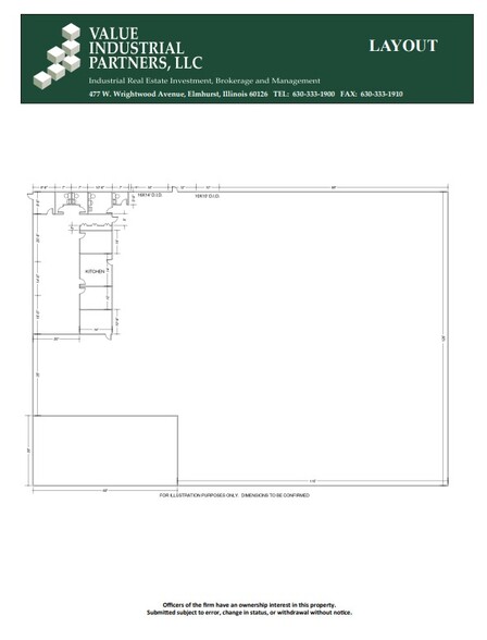 471 Lively Blvd, Elk Grove Village, IL for lease - Floor Plan - Image 3 of 3