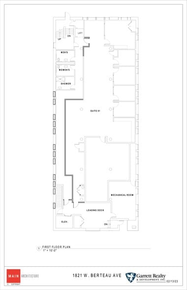 1821 W Berteau Ave, Chicago, IL for lease - Site Plan - Image 3 of 27