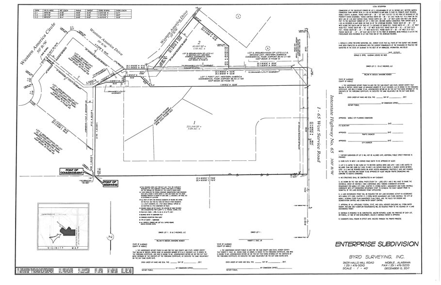 836 W I65 Service Rd S, Mobile, AL for sale - Site Plan - Image 3 of 3