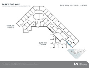 10077 Grogans Mill Rd, The Woodlands, TX for lease Floor Plan- Image 2 of 2