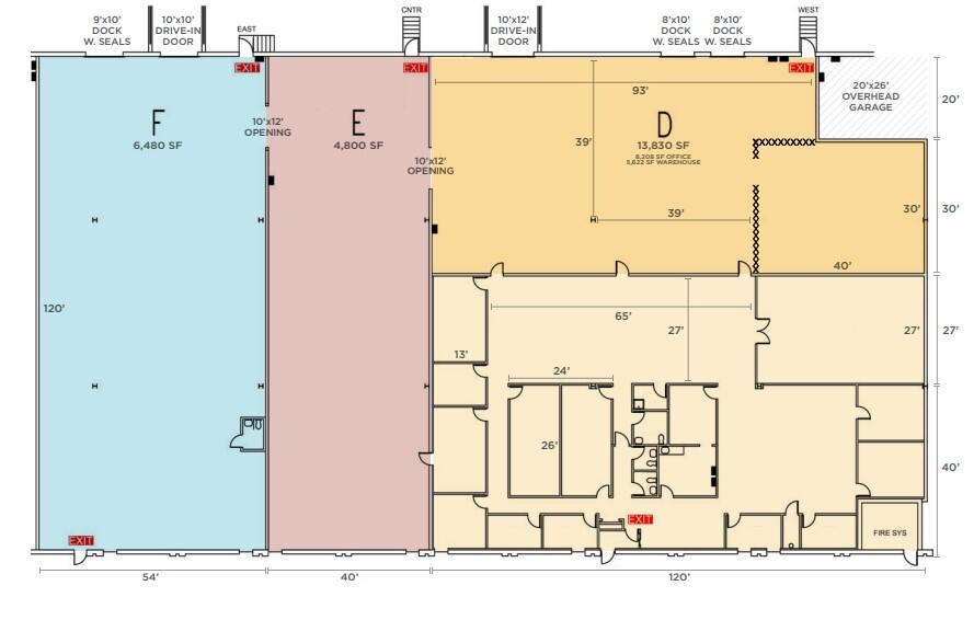 6161 Cochran Rd, Solon, OH for lease Floor Plan- Image 1 of 1