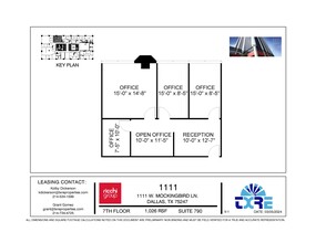 1111 W Mockingbird Ln, Dallas, TX for lease Floor Plan- Image 1 of 1