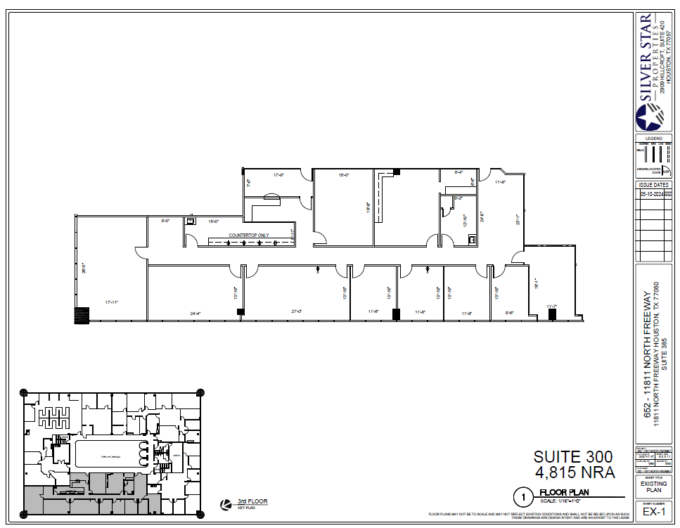 11811 North Fwy, Houston, TX for lease Floor Plan- Image 1 of 1