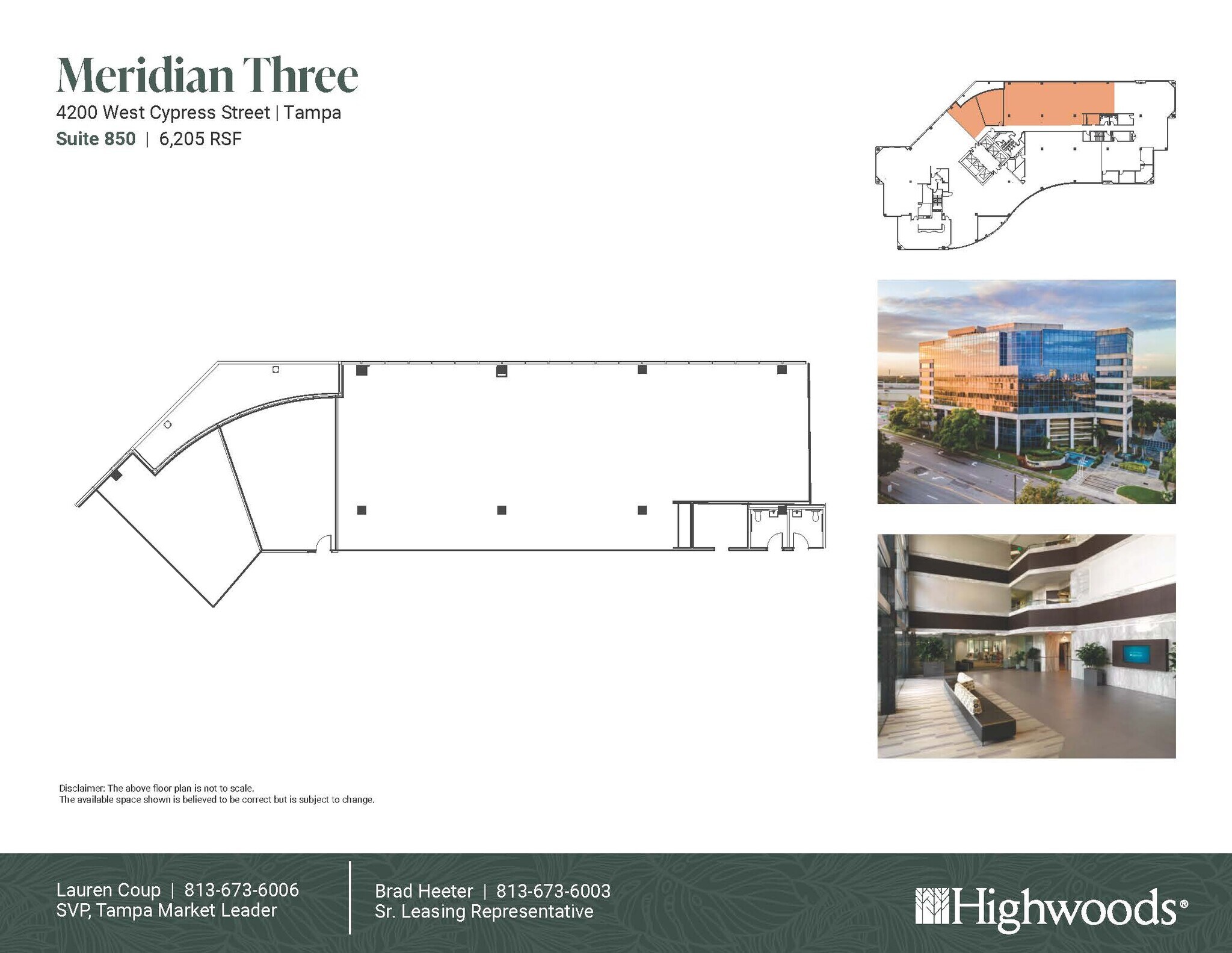 4350 W Cypress St, Tampa, FL for lease Floor Plan- Image 1 of 1