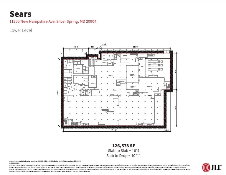 11255 New Hampshire Ave, Silver Spring, MD for lease Floor Plan- Image 1 of 1