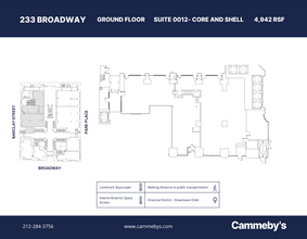 233 Broadway, New York, NY for lease Floor Plan- Image 1 of 1