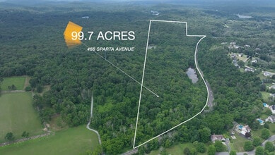 466 Sparta Ave, Sparta, NJ - AERIAL map view - Image1
