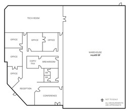 50 W Hoover Ave, Mesa, AZ for lease Floor Plan- Image 1 of 1