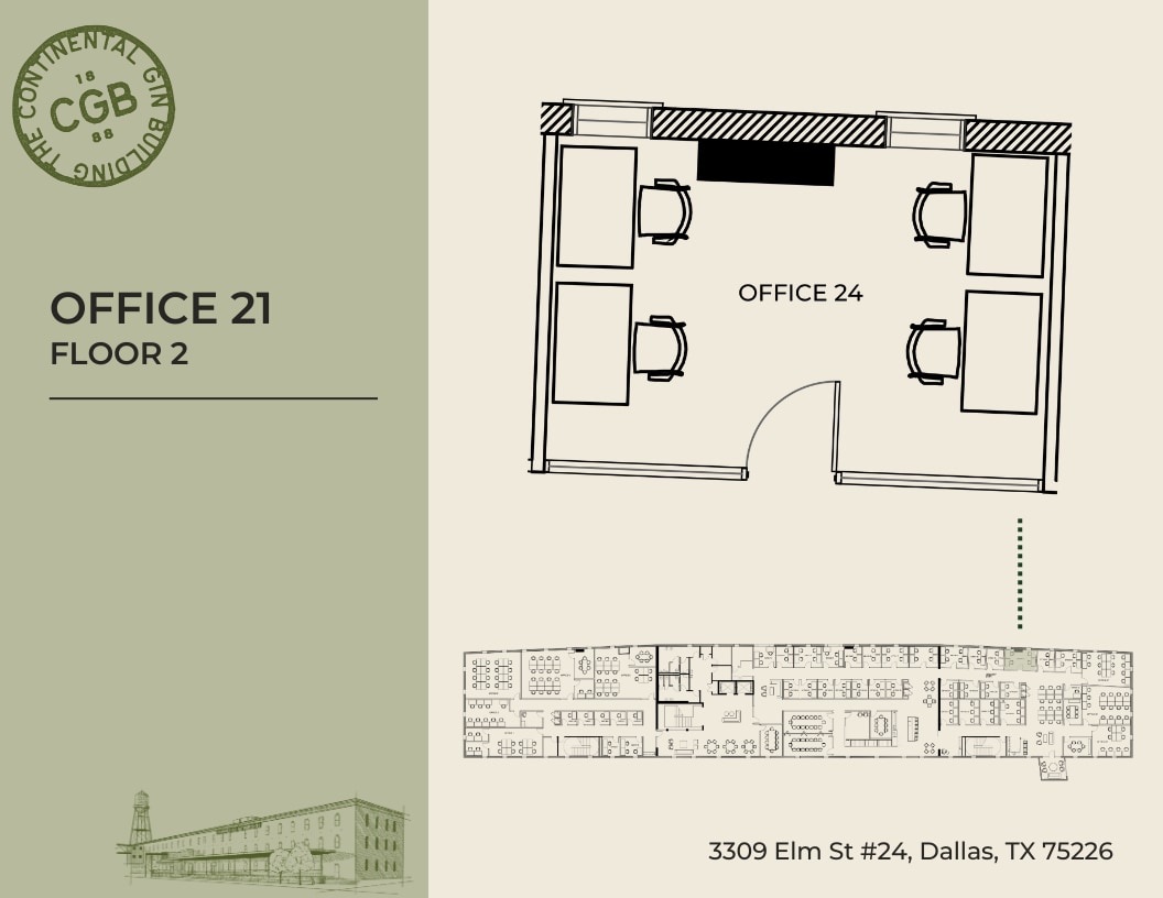 3309 Elm St, Dallas, TX for lease Floor Plan- Image 1 of 1
