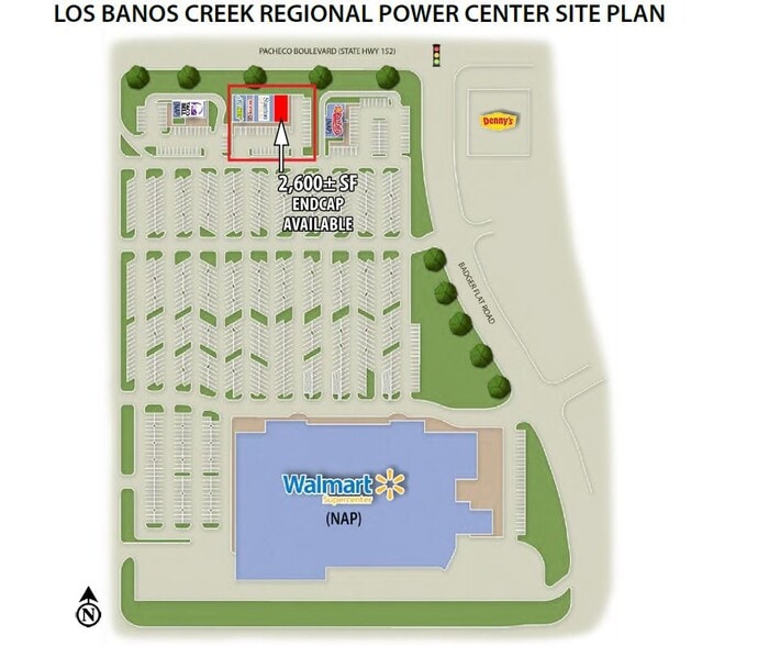 1561 W Pacheco Blvd, Los Banos, CA for lease - Building Photo - Image 2 of 3