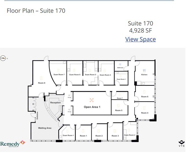 39475 Lewis Dr, Novi, MI for lease Floor Plan- Image 1 of 6