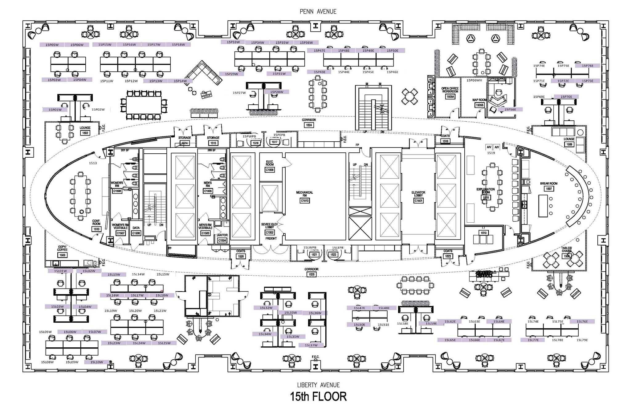 625 Liberty Ave, Pittsburgh, PA for lease Floor Plan- Image 1 of 1
