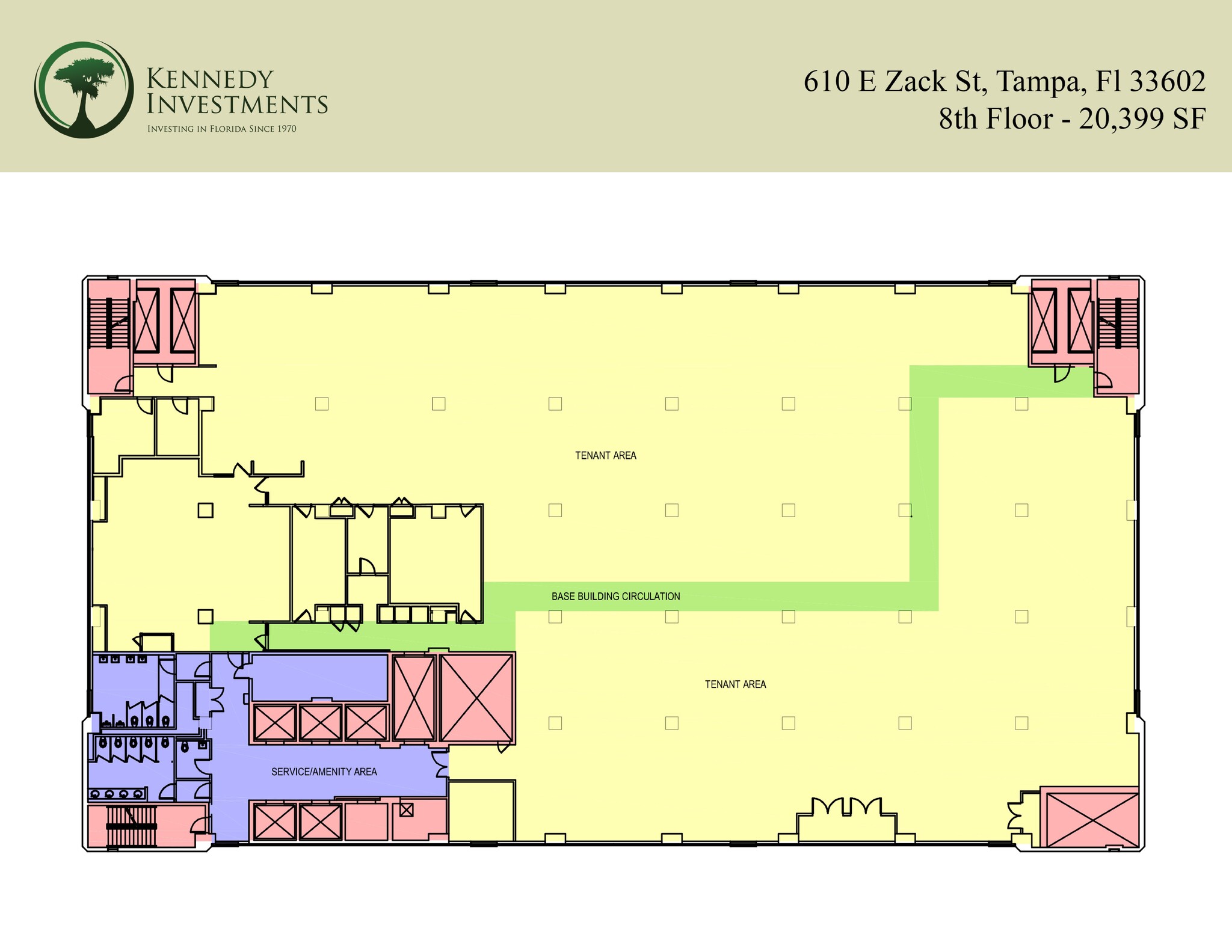 610 E Zack St, Tampa, FL for lease Floor Plan- Image 1 of 1