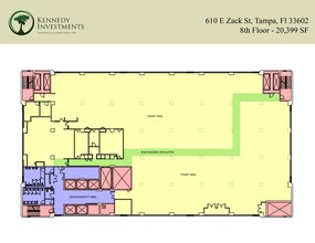 610 E Zack St, Tampa, FL for lease Floor Plan- Image 1 of 1