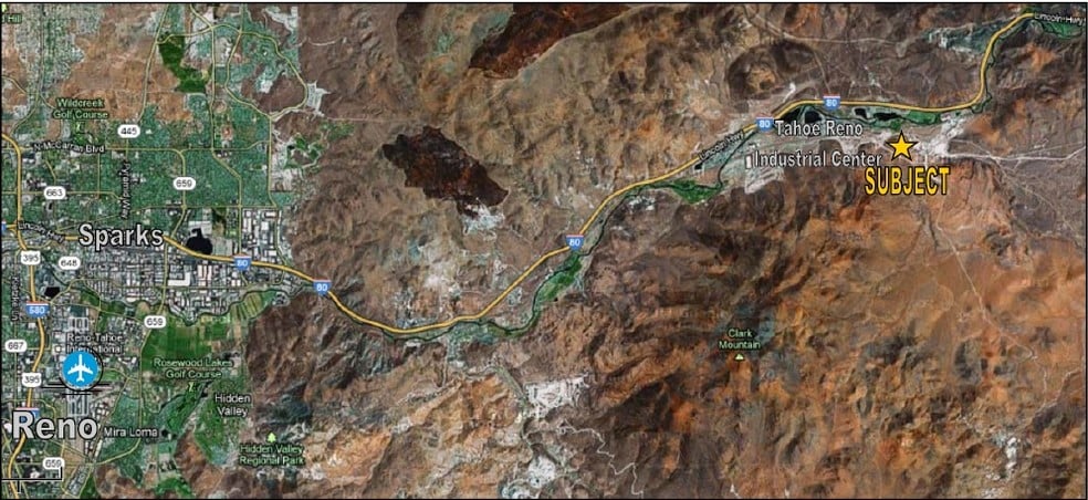 2900 Waltham Way, Mccarran, NV for sale - Aerial - Image 2 of 2