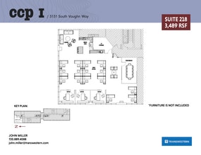 3131 S Vaughn Way, Aurora, CO for lease Floor Plan- Image 2 of 2
