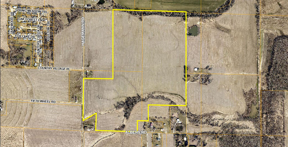 Hagemann Rd, Lebanon, IL for sale - Plat Map - Image 1 of 2