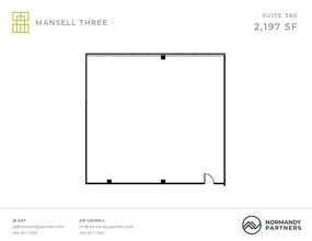 3600 Mansell Rd, Alpharetta, GA for lease Floor Plan- Image 1 of 1