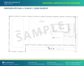 2063 20th Ave SE, Largo, FL for lease Site Plan- Image 2 of 2