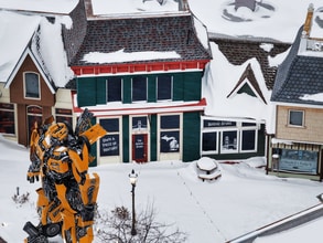 102-258 S Huron Ave, Mackinaw City, MI for lease Aerial- Image 2 of 3