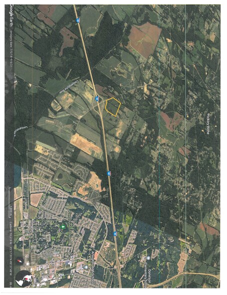 0 I-40 Hwy, Arlington, TN for sale - Plat Map - Image 1 of 2