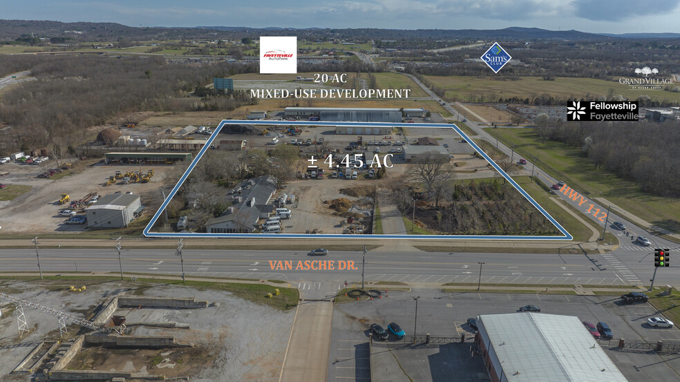 3538 N Highway 112, Fayetteville, AR for sale - Aerial - Image 1 of 1