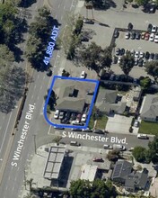 651 S Winchester Blvd, San Jose, CA - aerial  map view