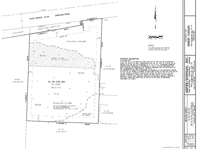 Highland Rd, Waterford, MI for sale - Building Photo - Image 2 of 2