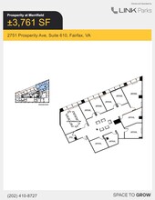 2701 Prosperity Ave, Merrifield, VA for lease Floor Plan- Image 2 of 2