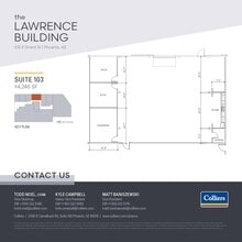 515 E Grant St, Phoenix, AZ for lease Floor Plan- Image 1 of 2