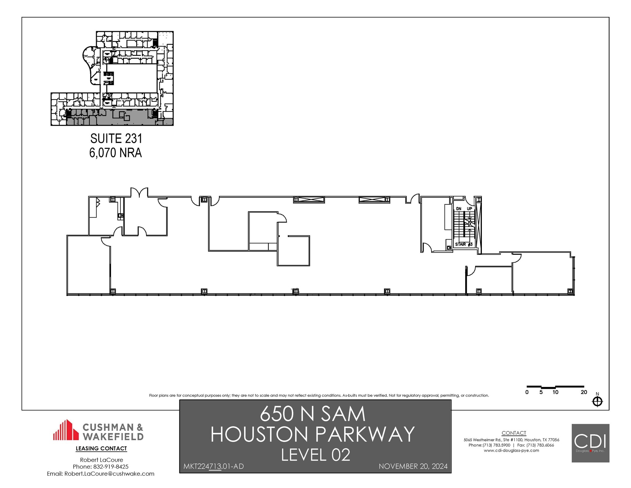 650 N Sam Houston Pky E, Houston, TX for lease Floor Plan- Image 1 of 1