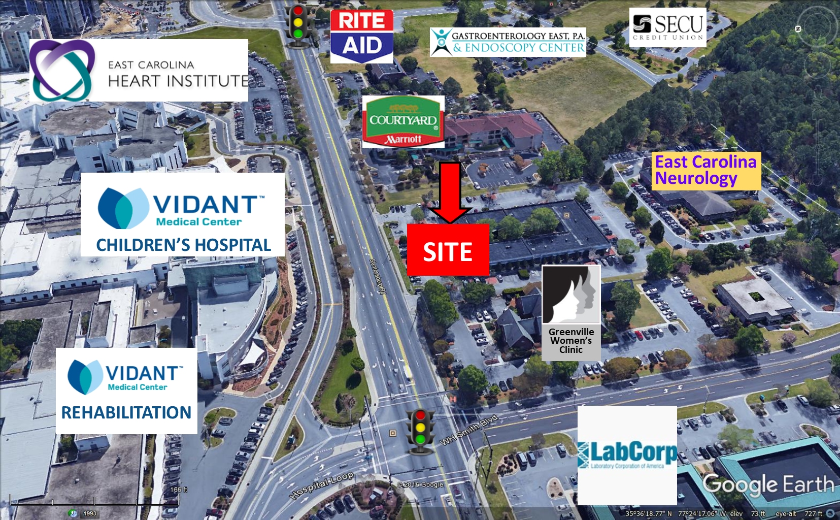 2245 Stantonsburg Rd, Greenville, NC 27834 Hospital Professional