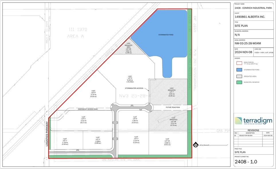 Conrich Industrial Pk, Calgary, AB for sale - Primary Photo - Image 2 of 2