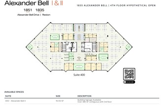 1851 Alexander Bell Dr, Reston, VA for lease Floor Plan- Image 2 of 2