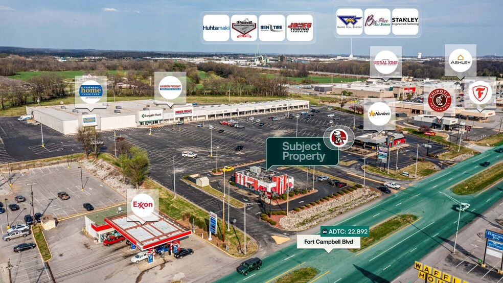 3000 Fort Campbell Blvd, Hopkinsville, KY for sale - Building Photo - Image 2 of 3