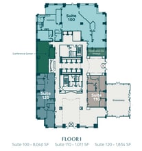 951 E Byrd St, Richmond, VA for lease Floor Plan- Image 1 of 1