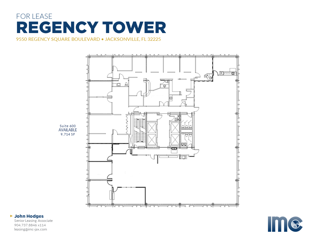 9550 Regency Square Blvd, Jacksonville, FL for lease Floor Plan- Image 1 of 1