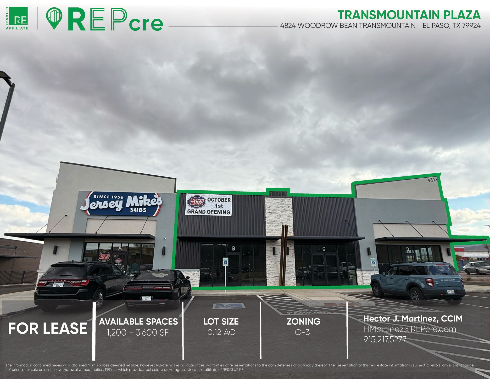 4824 Woodrow Bean Transmountain Dr, El Paso, TX for lease Primary Photo- Image 1 of 3